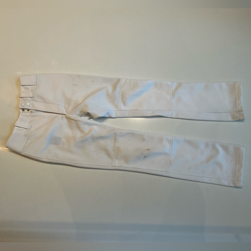 Mizuno Kids Baseball White Bottoms
